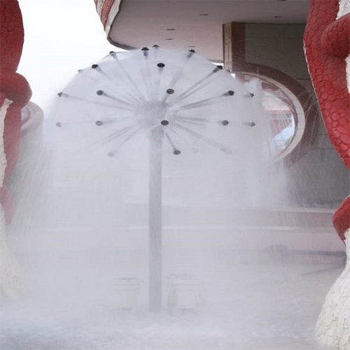 Dandelion fountain